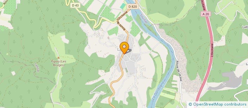 localisation de l'entreprise MONSIEUR LUC VAN DIJK  LANZAC