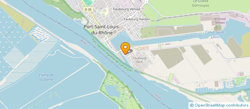 localisation de l'entreprise MONSIEUR LUC VAN KEIRSBILCK à PORT-SAINT-LOUIS