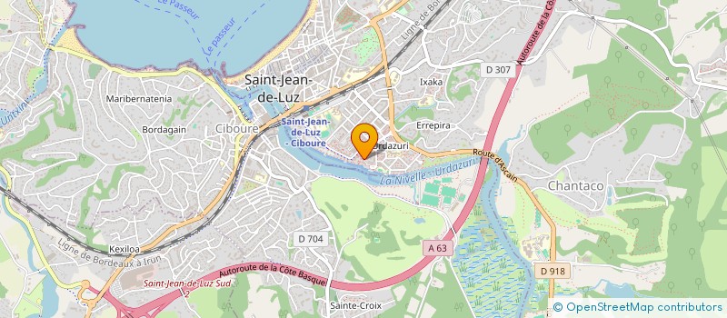 localisation de l'entreprise MONSIEUR LUC VAN WINKEL à SAINT-JEAN-DE-LUZ