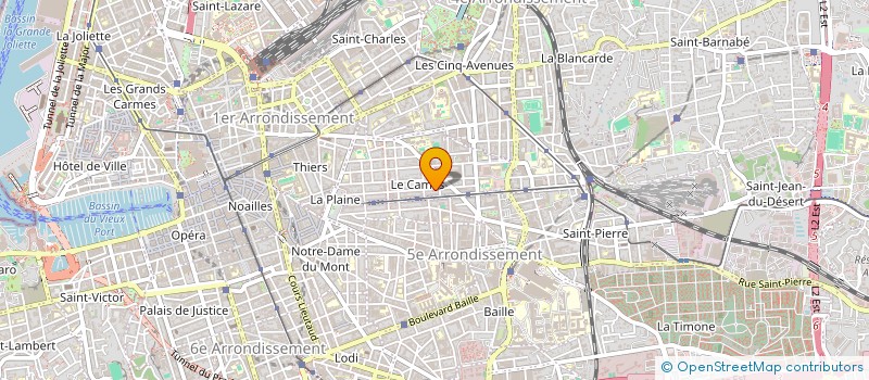 localisation de l'entreprise MONSIEUR LUC VASSORT à MARSEILLE