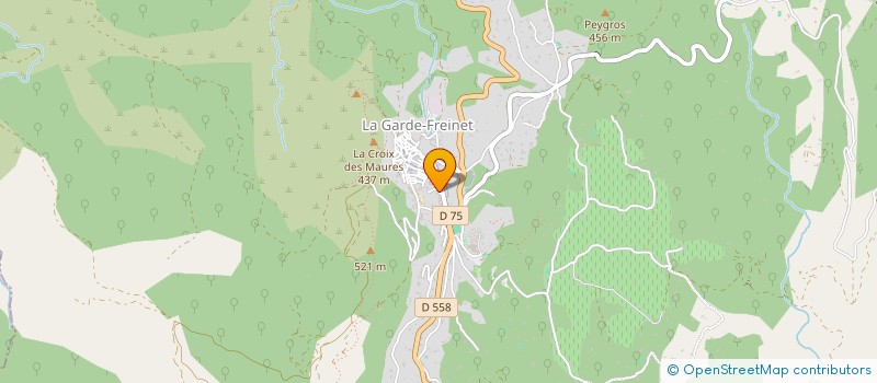 localisation de l'entreprise MONSIEUR LUC VENTO  LA GARDE-FREINET