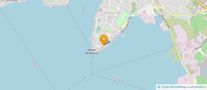 localisation de l'entreprise MONSIEUR LUC VETILLART  BALARUC-LES-BAINS