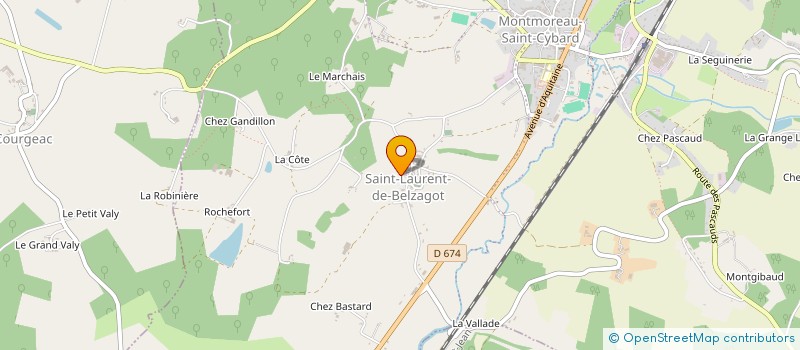 localisation de l'entreprise MONSIEUR LUC VIART  MONTMOREAU