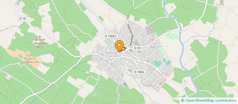 localisation de l'entreprise MONSIEUR LUC VIGNE à SERVIAN