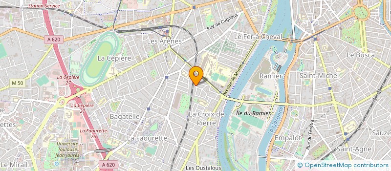 localisation de l'entreprise MONSIEUR LUC VO PHAM  TOULOUSE
