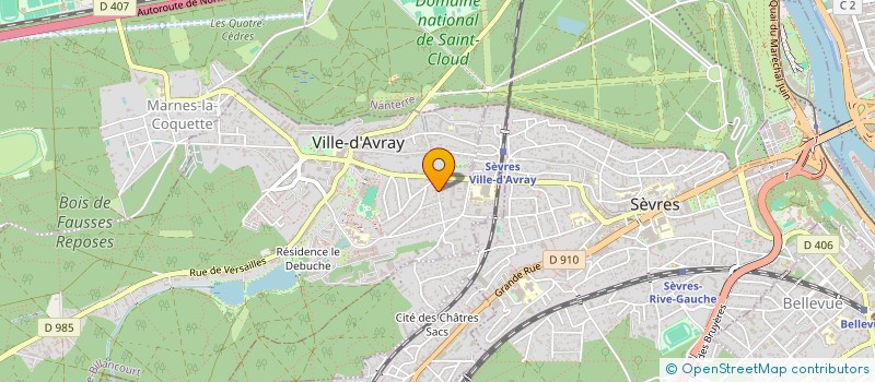 localisation de l'entreprise MONSIEUR LUC WATRIN  VILLE D AVRAY