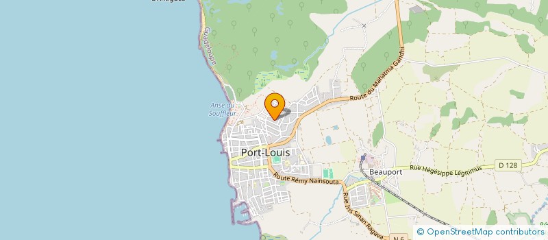 localisation de l'entreprise MONSIEUR LUC WILSON à PORT LOUIS