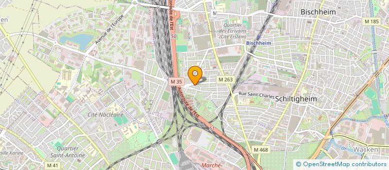 localisation de l'entreprise MONSIEUR LUC WOLLJUNG  SCHILTIGHEIM
