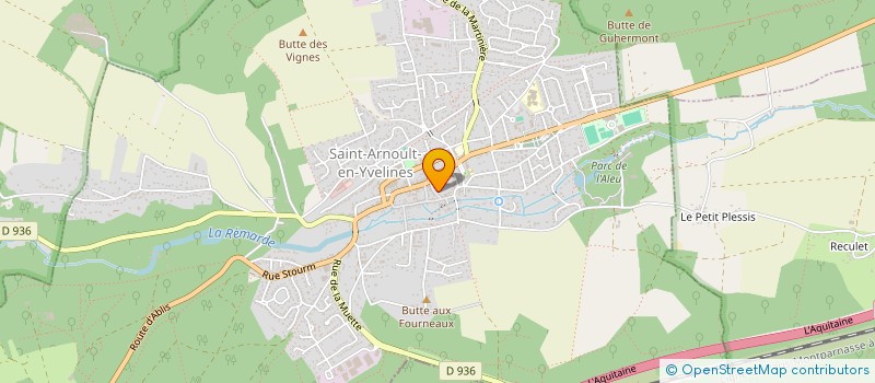 localisation de l'entreprise MONSIEUR LUC YUNES  SAINT-ARNOULT-EN-YVELINES