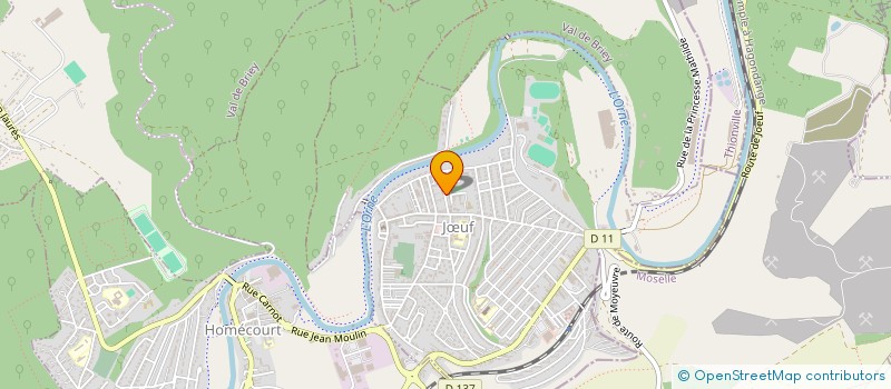 localisation de l'entreprise MONSIEUR LUC ZEIMET  JUF