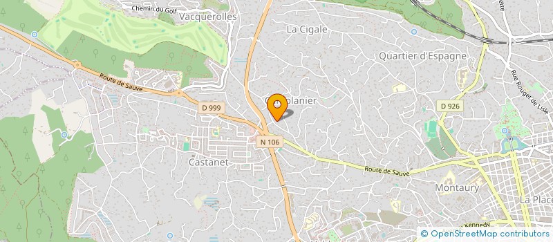 localisation de l'entreprise MONSIEUR LUC ZERILLI  NIMES