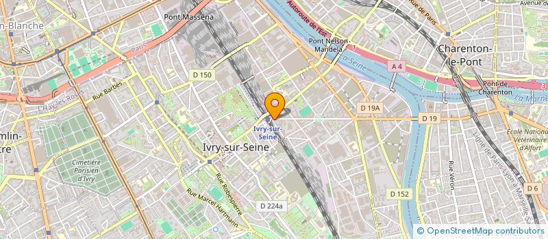 localisation de l'entreprise MONSIEUR LUC ZHANG  IVRY SUR SEINE