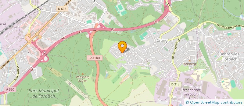 localisation de l'entreprise MONSIEUR LUCA ALESSI  TING