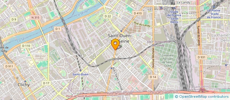 localisation de l'entreprise MONSIEUR LUCA BEIGNET à SAINT-OUEN-SUR-SEINE