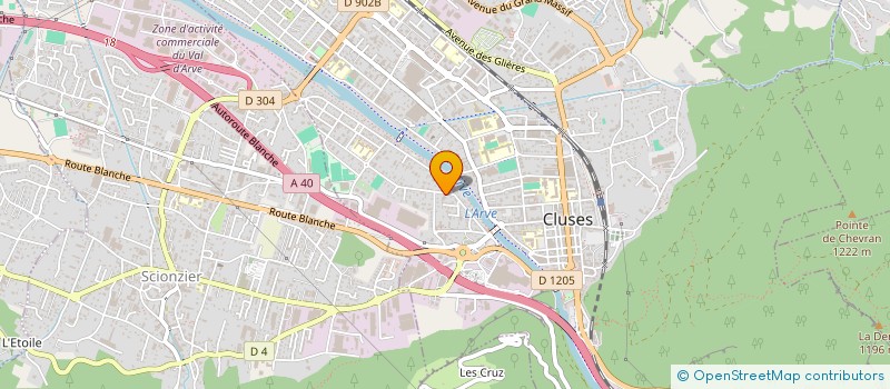 localisation de l'entreprise MONSIEUR LUCA BENOIT-GONIN  COLOMBES