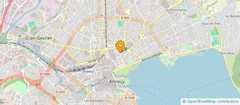 localisation de l'entreprise MONSIEUR LUCA BORRUTO à ANNECY