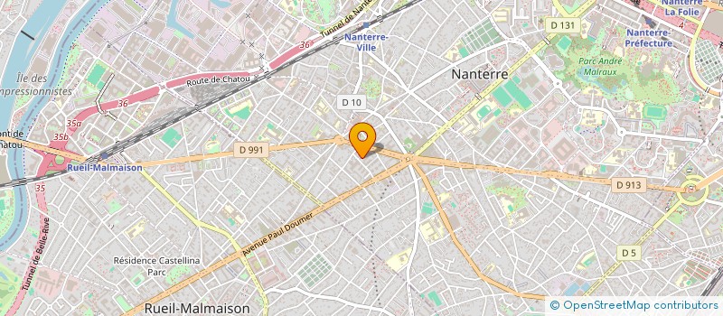 localisation de l'entreprise MONSIEUR LUCA BUFOLO  NANTERRE