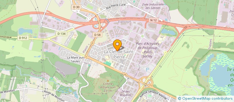 localisation de l'entreprise MONSIEUR LUCA CAMPAGN  ELANCOURT