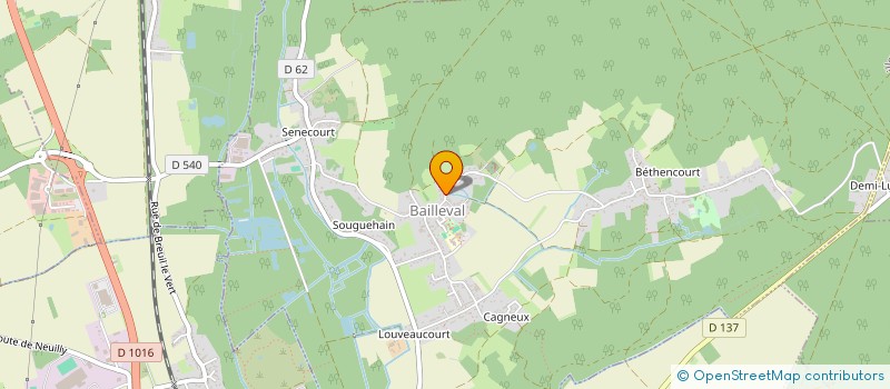 localisation de l'entreprise MONSIEUR LUCA CARBONI  CHANTILLY