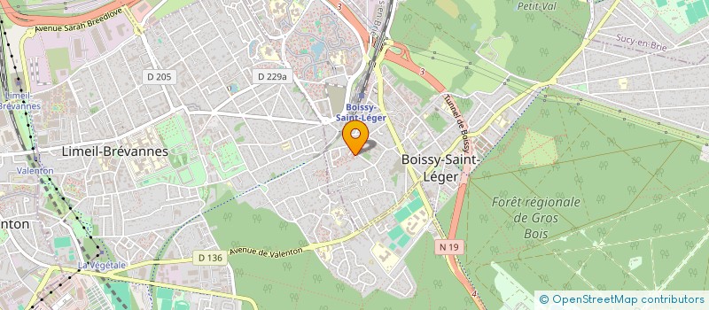 localisation de l'entreprise MONSIEUR LUCA CHOUETE-DUGUET à BOISSY-SAINT-LEGER