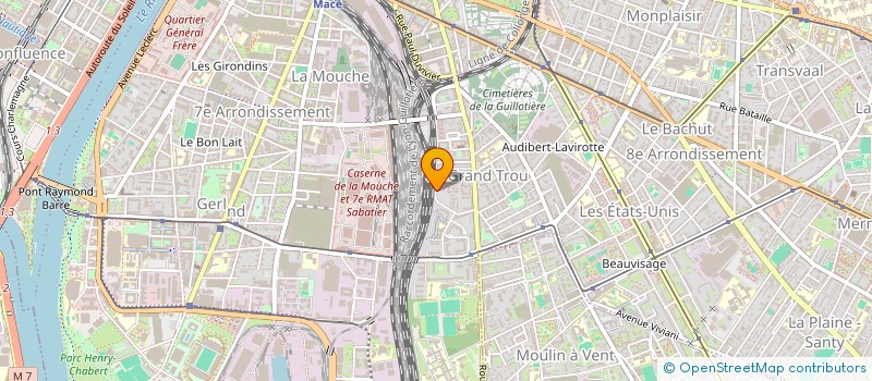 localisation de l'entreprise MONSIEUR LUCA CIRILLO  LYON