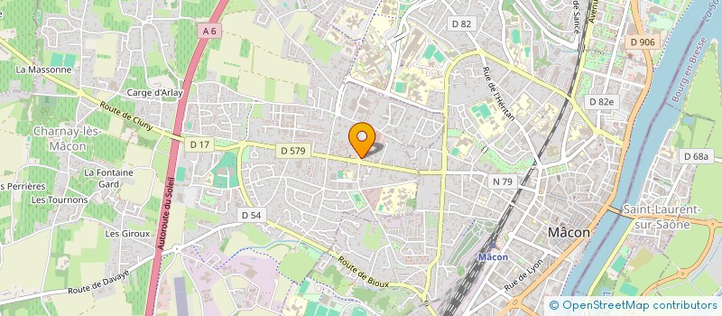 localisation de l'entreprise MONSIEUR LUCA CONTINI à CHARNAY-LES-MACON