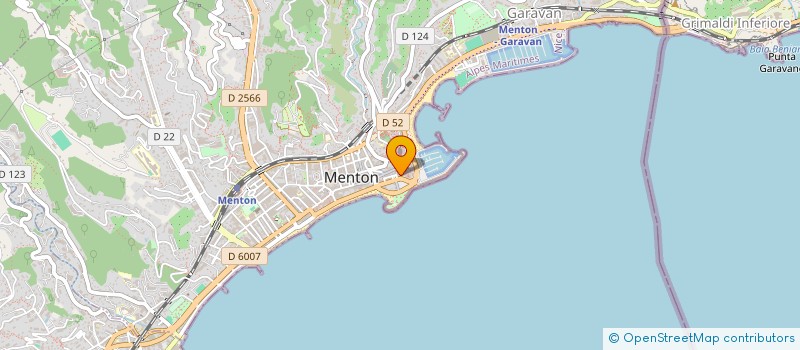 localisation de l'entreprise MONSIEUR LUCA DELL'ANNA  MENTON