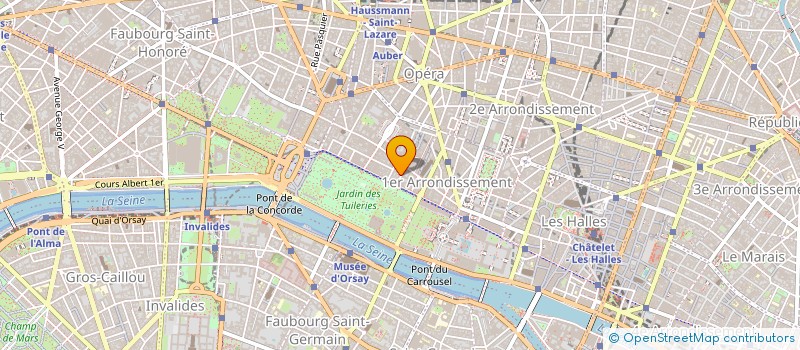 localisation de l'entreprise MONSIEUR LUCA DOTTI à PARIS