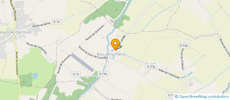 localisation de l'entreprise MONSIEUR LUCA DOUMERC  BOIS-DE-LA-PIERRE