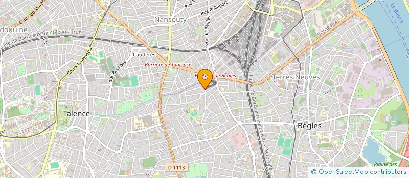 localisation de l'entreprise MONSIEUR LUCA FERRUCCI à BEGLES