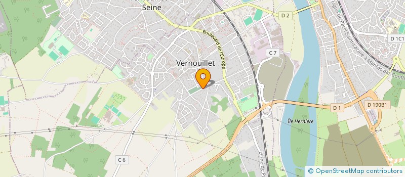 localisation de l'entreprise MONSIEUR LUCA FINIDORI à VERNOUILLET