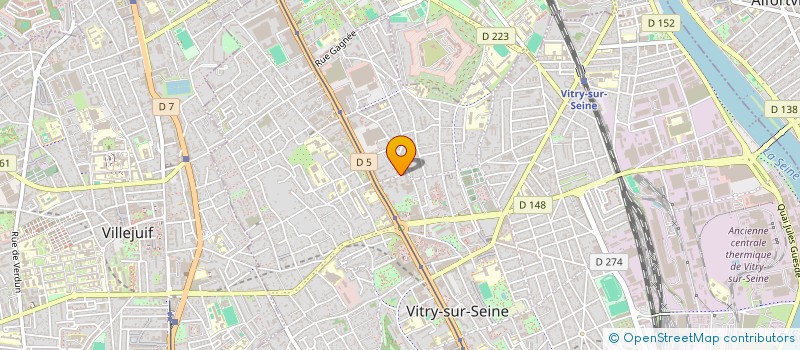 localisation de l'entreprise MONSIEUR LUCA FIORE à VITRY-SUR-SEINE