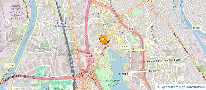 localisation de l'entreprise MONSIEUR LUCA FRATTA à CRETEIL