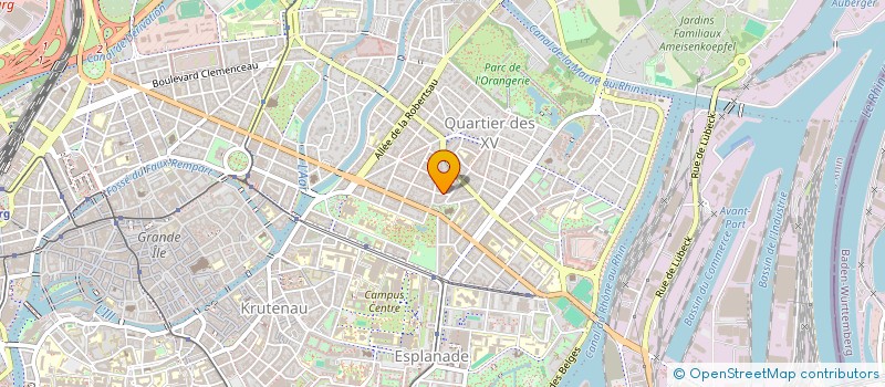 localisation de l'entreprise MONSIEUR LUCA FREUND à STRASBOURG