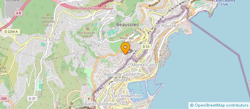 localisation de l'entreprise MONSIEUR LUCA FUMERO  BEAUSOLEIL