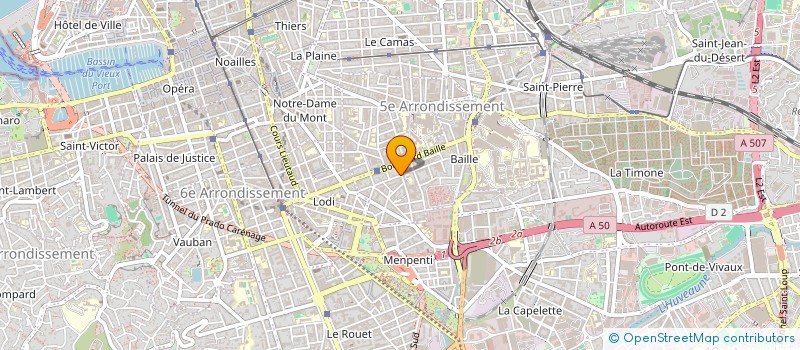 localisation de l'entreprise MONSIEUR LUCA GERMANY à MARSEILLE 5EME