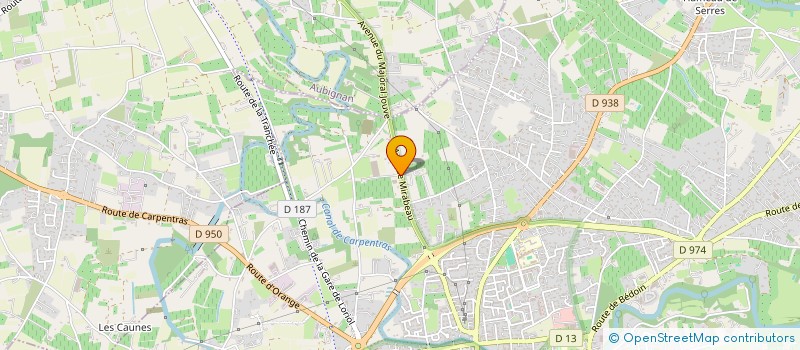 localisation de l'entreprise MONSIEUR LUCA GORIT  CARPENTRAS