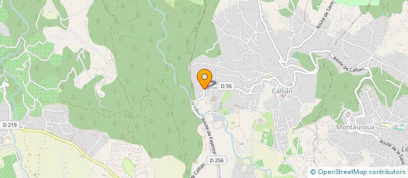 localisation de l'entreprise MONSIEUR LUCA GUIGNON  CALLIAN
