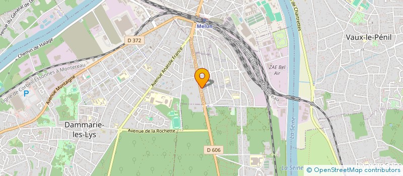 localisation de l'entreprise MONSIEUR LUCA GUILLAUDEAU  LA ROCHETTE