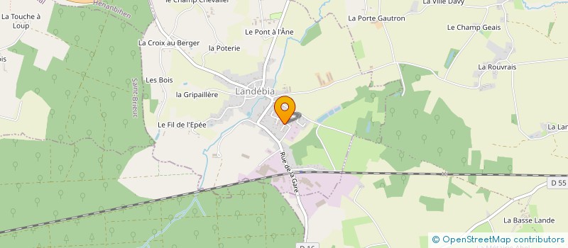 localisation de l'entreprise MONSIEUR LUCA KANIK  LANDEBIA