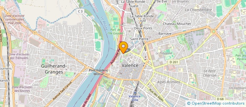 localisation de l'entreprise MONSIEUR LUCA LUCA  VALENCE