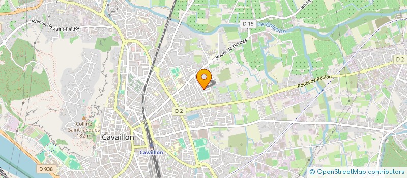 localisation de l'entreprise MONSIEUR LUCA MAGNERY  CAVAILLON