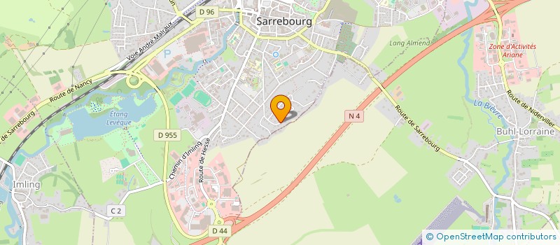 localisation de l'entreprise MONSIEUR LUCA MANCINI COSTA  SARREBOURG