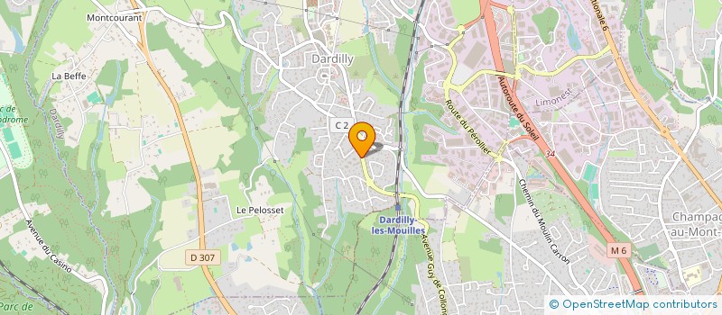 localisation de l'entreprise MONSIEUR LUCA MONTEMITRO à DARDILLY