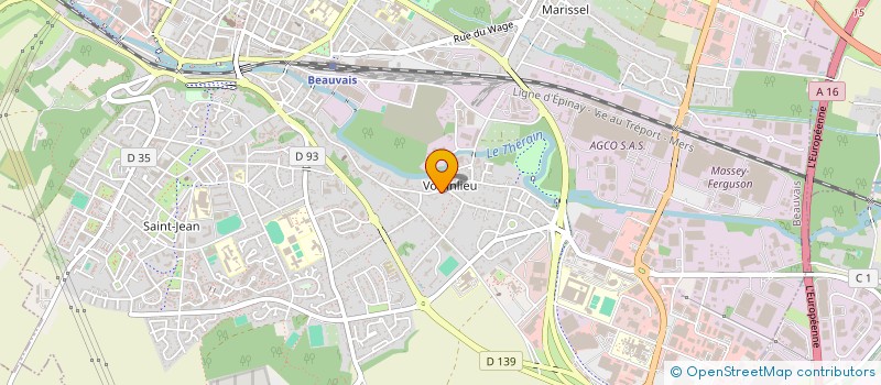 localisation de l'entreprise MONSIEUR LUCA MULLOT  BEAUVAIS