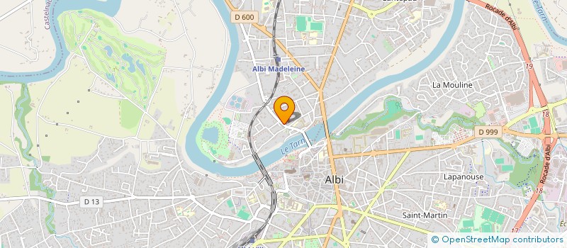 localisation de l'entreprise MONSIEUR LUCA NICULA à ALBI