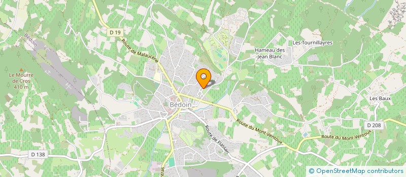 localisation de l'entreprise MONSIEUR LUCA NOVE  BEDOIN