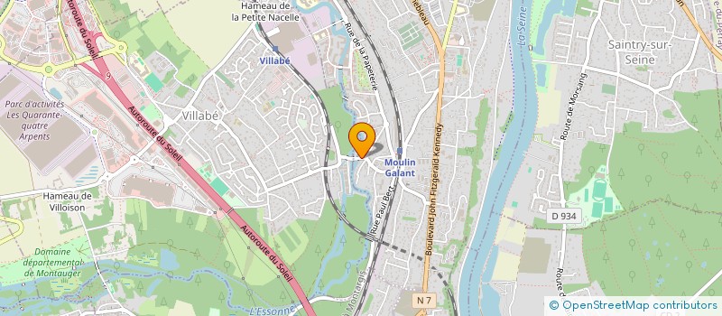 localisation de l'entreprise MONSIEUR LUCA PIETRAGALLA à CORBEIL-ESSONNES
