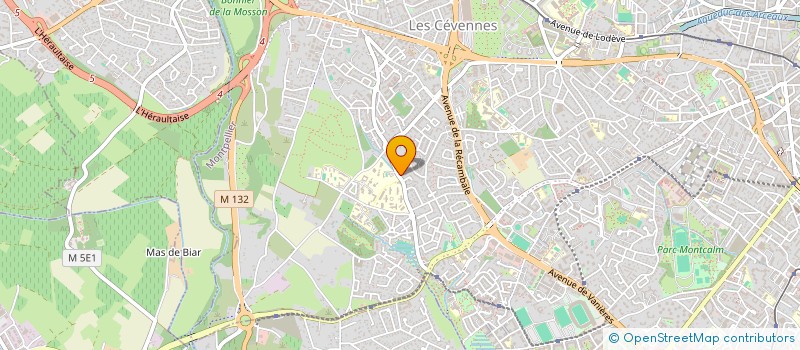 localisation de l'entreprise MONSIEUR LUCA PIPARD  MONTPELLIER