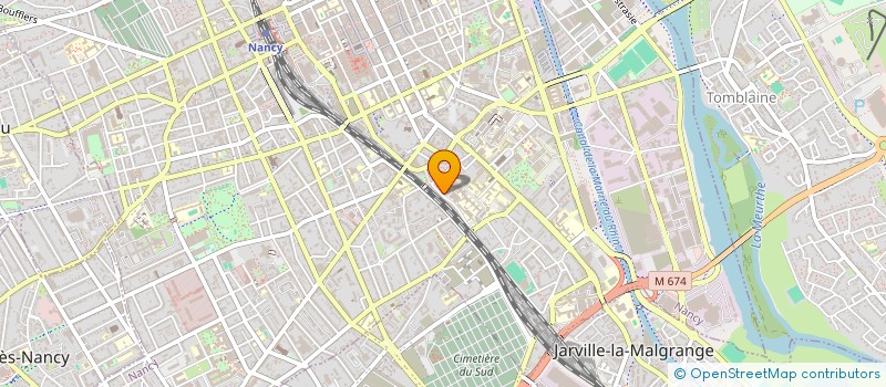 localisation de l'entreprise MONSIEUR LUCA POUJET ONTSOUKA-GAMPIKA  NANCY